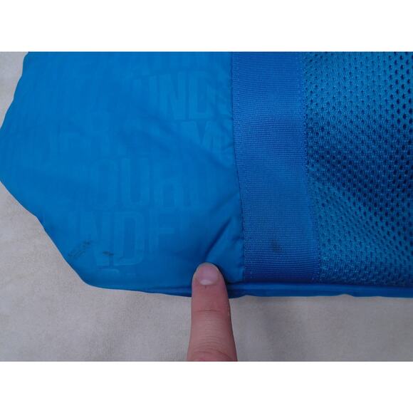 Under Armour motivator tote gym bag puffer Blue Workout Casual Travel - Picture 2 of 12